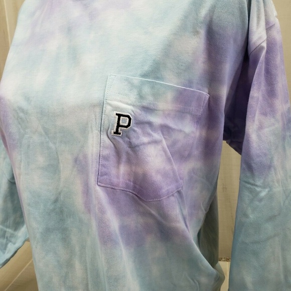 NEW Victoria's Secret PINK Campus Tee S ~ DE8 - Picture 4 of 6